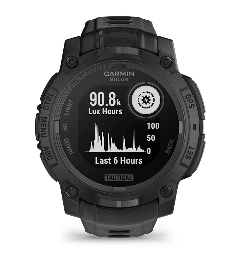 Funkcja Garmin Instinct 3 Solar Tactical Edition 50mm Czarny [010-02935-50]