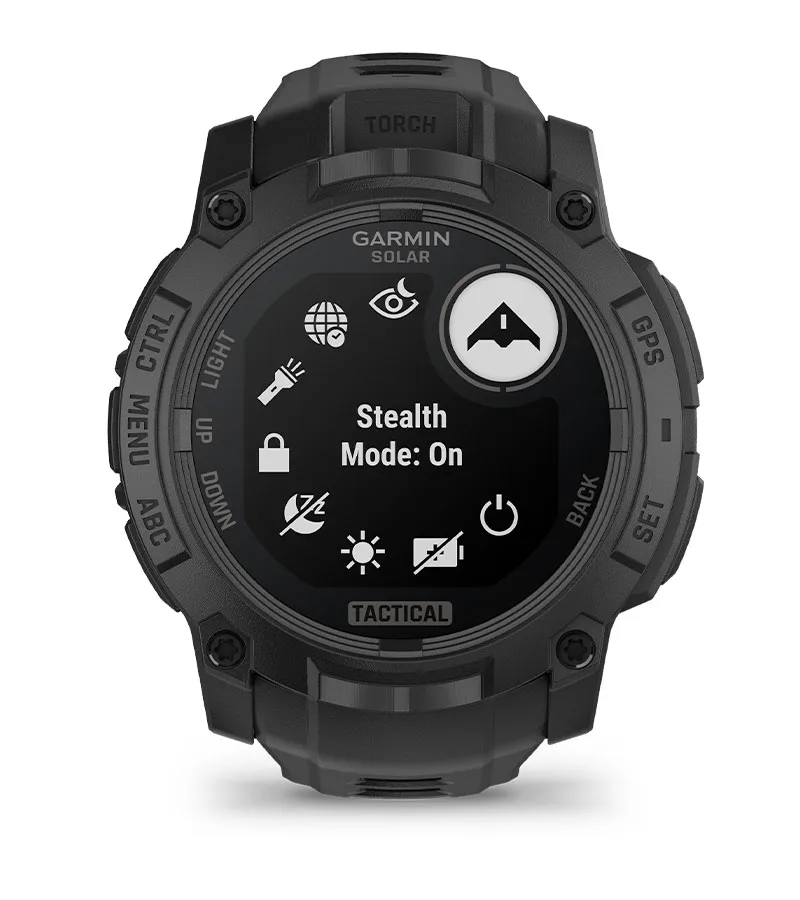 Garmin Instinct 3 Solar Tactical Edition 50mm Czarny [010-02935-50] cecha