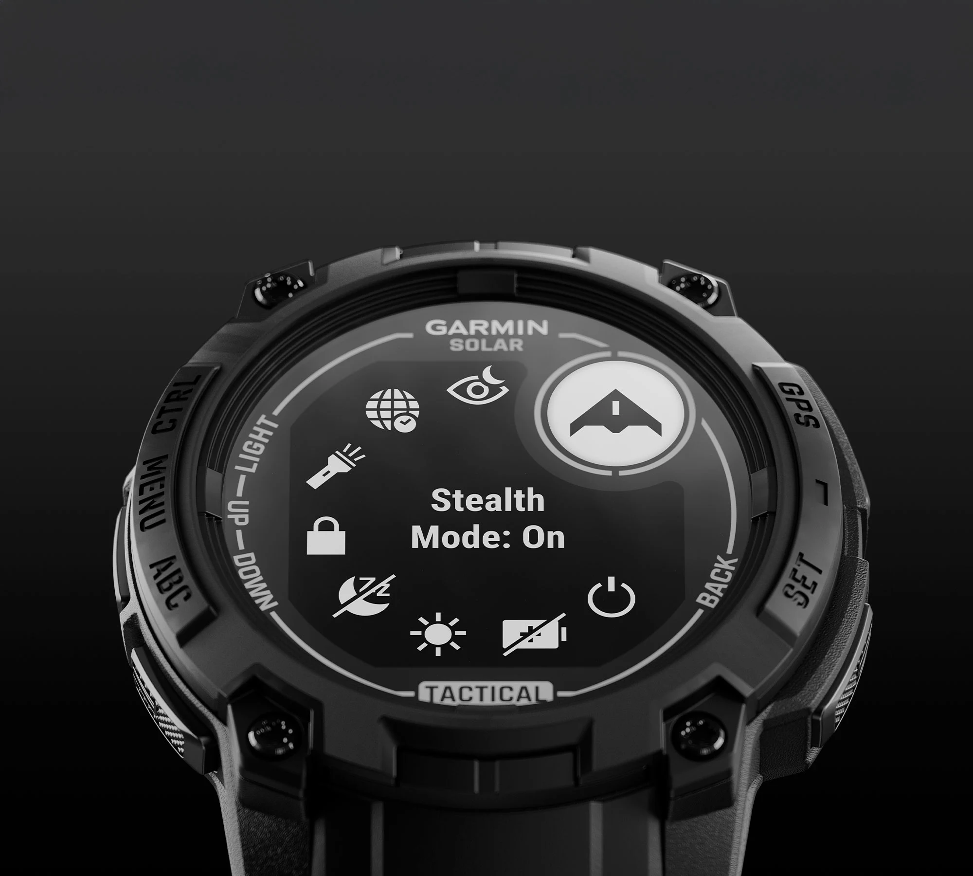 Funkcje Garmin Instinct 3 Solar Tactical Edition 50mm Czarny [010-02935-50]