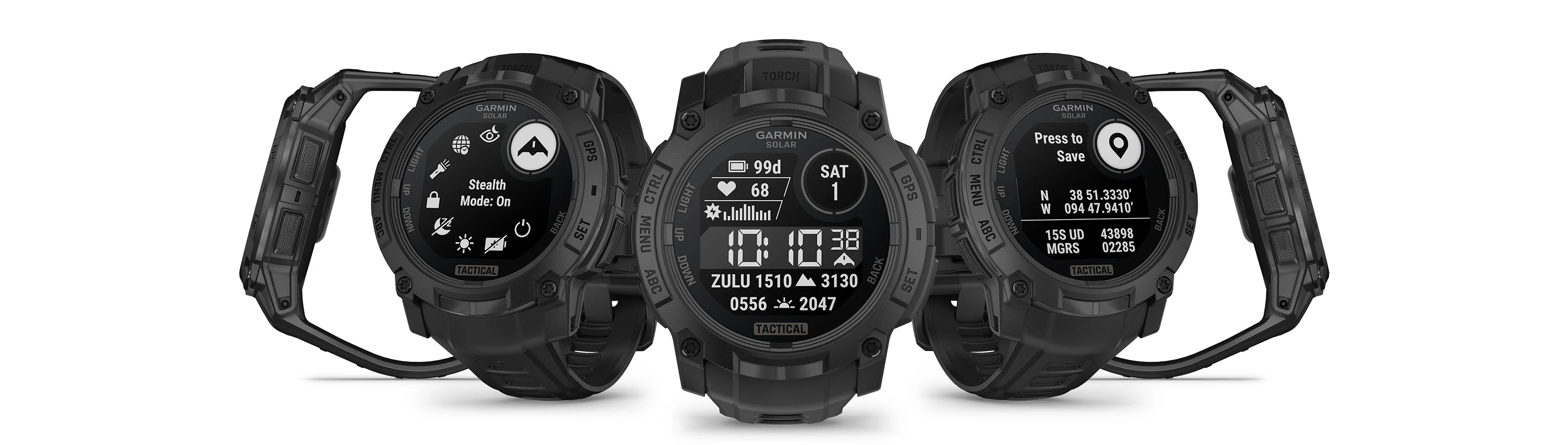 Garmin Instinct 3 Solar Tactical Edition 50mm Czarny [010-02935-50] funkcjonalność