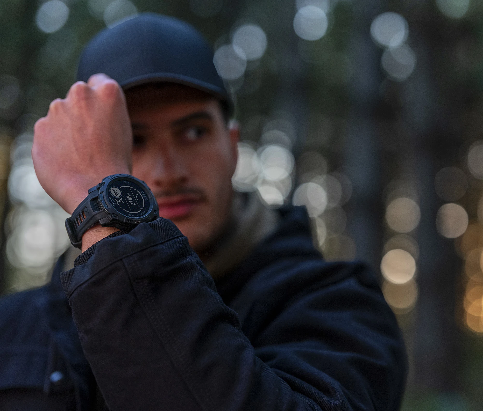 Funkcje Garmin Instinct 3 Solar Tactical Edition 50mm Czarny [010-02935-50]
