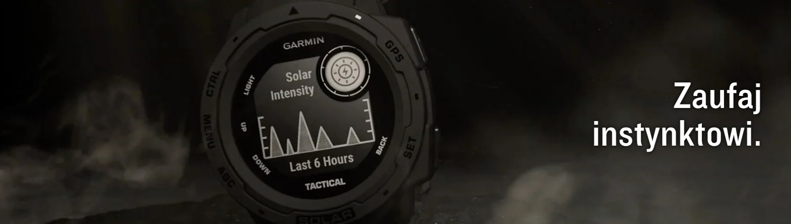 Przewaga Garmin Instinct Tactical Edition Solar