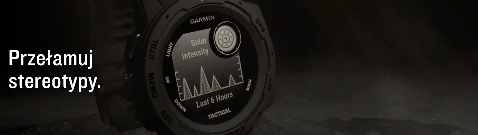 Garmin Instinct Tactical Edition Solar - zalety