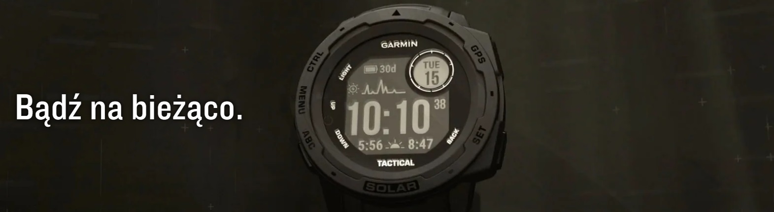 Garmin Instinct Tactical Edition Solar - zalety