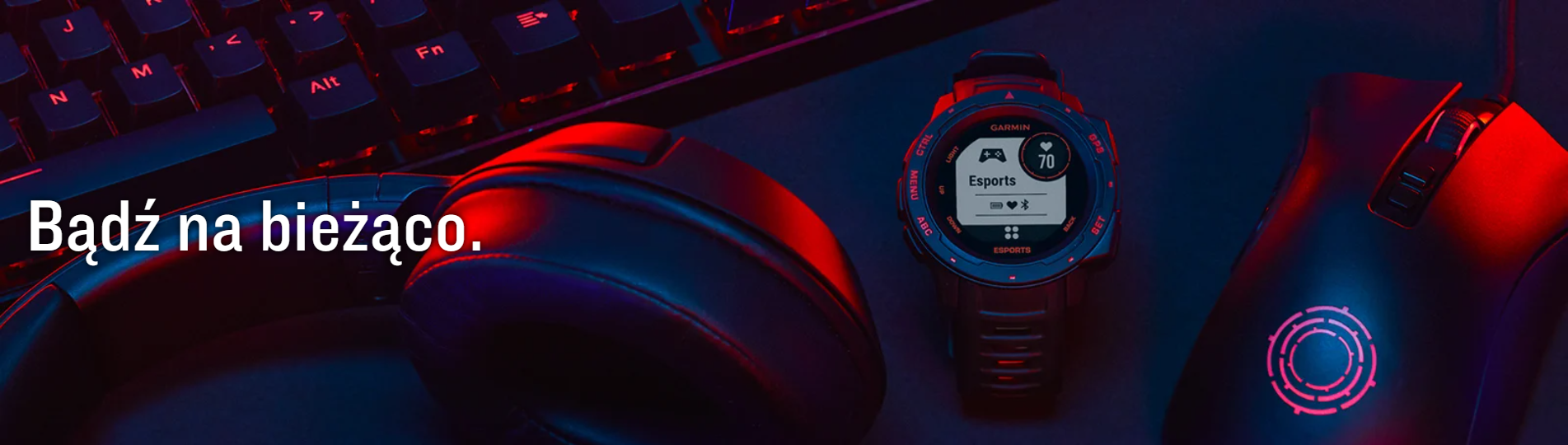 Garmin Instinct - wersja Esports - przewagi