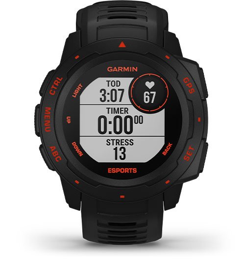 Garmin Instinct - wersja Esports [010-02064-72] - przewagi