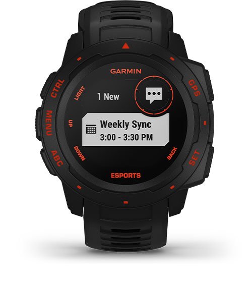 Cechy Garmin Instinct - wersja Esports [010-02064-72]