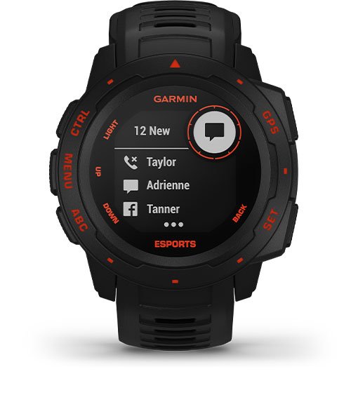 Przewaga Garmin Instinct - wersja Esports [010-02064-72]