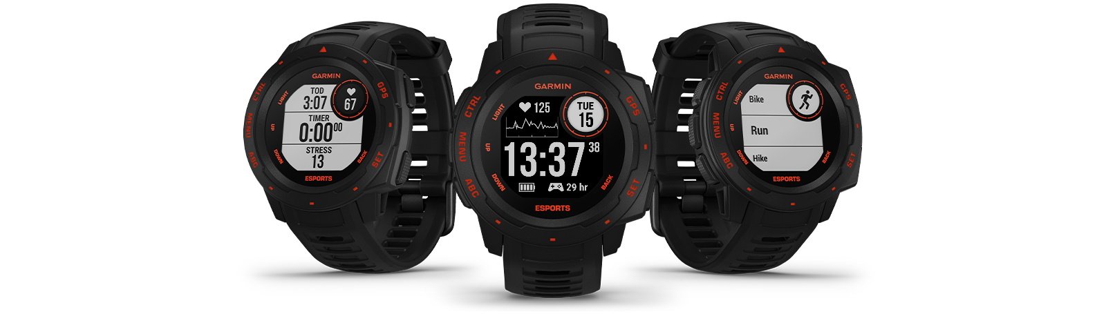 Funkcje Garmin Instinct - wersja Esports