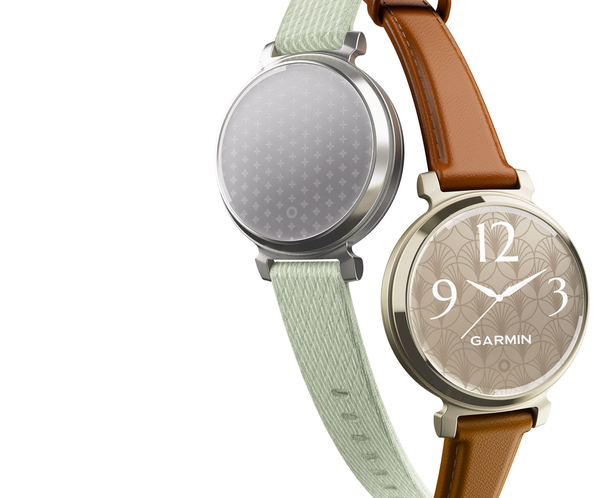 時計 GARMIN Lily2 Sport / Cream Gold Garmin Lily 2 złoty Cream Gold z paskiem silikonowym w