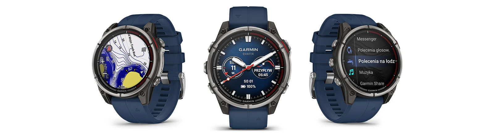 Garmin Quatix 8 47 mm Amoled [010-02904-51] cecha