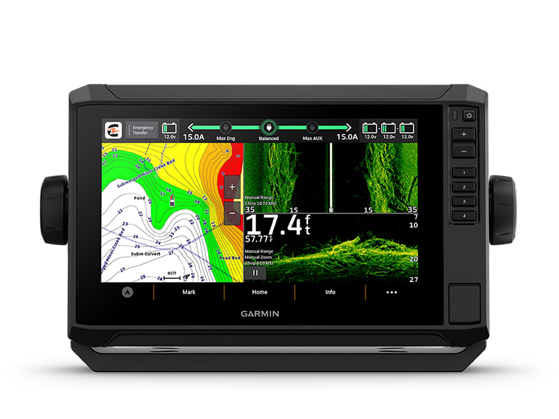 Funkcje Garmin Echomap UHD2 72sv bez przetwornika [010-02683-00]