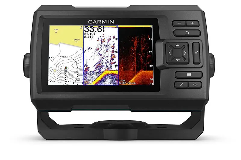 Garmin Striker Vivid 5cv zestaw do łowienia pod lodem cecha