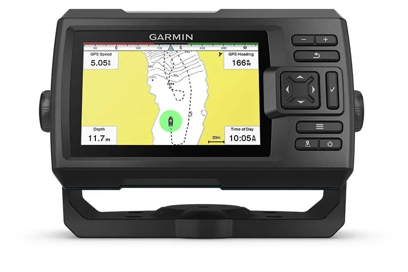 Funkcja Garmin Striker Vivid 5cv zestaw do łowienia pod lodem