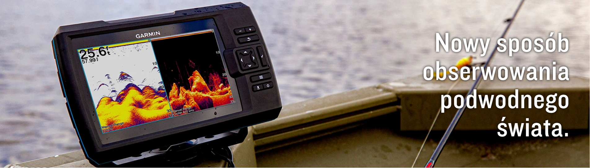 Cechy Garmin Striker Vivid 7cv z przetwornikiem GT20-TM [010-02552-01]