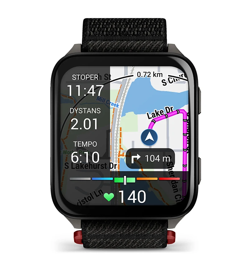 Zaleta Garmin Venu X1 Black tytanowy z paskiem ComfortFit Black 010-02980-02