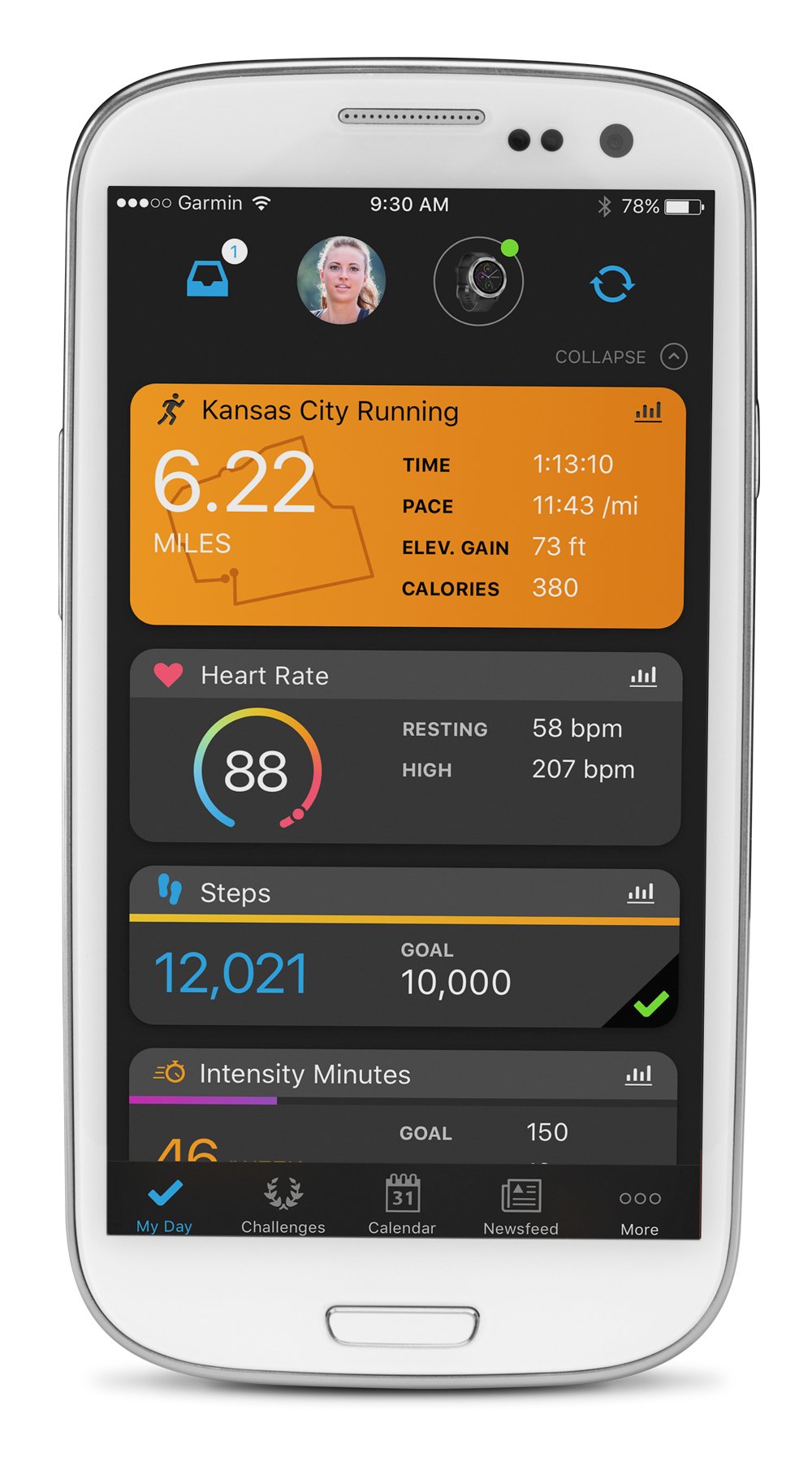 Przewaga Garmin Vivoactive 3