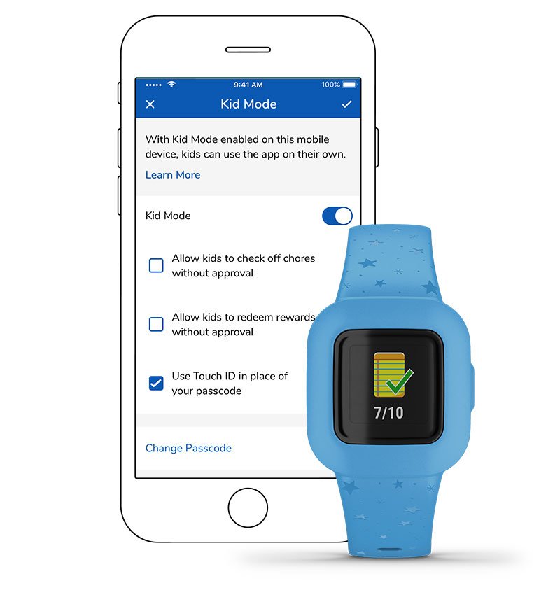 Funkcje Garmin Vivofit Junior 3