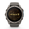 Garmin Fenix 9 51 mm AMOLED Sapphire Bare Titanium Pebble Gray [010-04763-01]