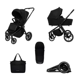 OUTLET Muuvo Quick 4.0 Classic Black 2w1 + Gondola + adaptery