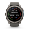 Garmin Fenix 9 51 mm AMOLED Sapphire Bare Titanium Pebble Gray [010-04763-01]