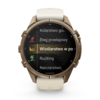 Garmin Fenix 9 Pro Inreach 43 mm AMOLED Sapphire Gold Cream [010-04335-21]