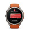 Garmin Fenix 9 Pro Inreach 51 mm AMOLED Sapphire Titanium Autumn Orange [010-04337-01]