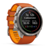 Garmin Fenix 9 Pro Inreach 51 mm AMOLED Sapphire Titanium Autumn Orange [010-04337-01]