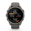 Garmin Fenix 9 47 mm AMOLED Sapphire Bare Titanium Pebble Grey [010-04762-01]
