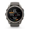 Garmin Fenix 9 51 mm AMOLED Sapphire Bare Titanium Pebble Gray [010-04763-01]