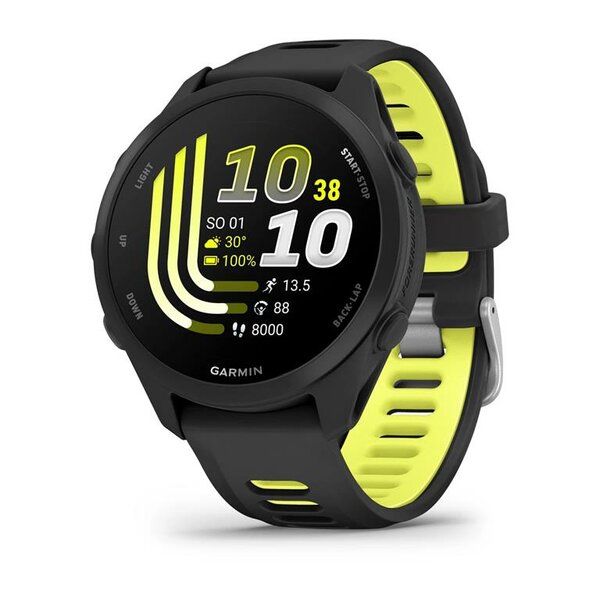 Garmin Forerunner 170 Black / Amp Yellow [010-03920-00]