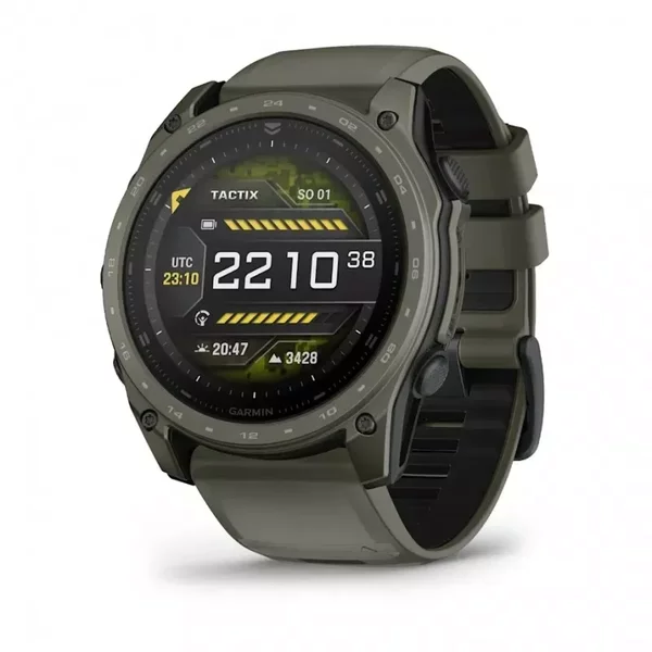 Garmin Tactix 8 Amoled z powłoką Cerakote Olive Drab 51 mm [010-04553-11]