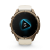 Garmin Fenix 9 Pro Inreach 43 mm AMOLED Sapphire Gold Cream [010-04335-21]
