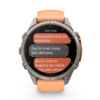 Garmin Fenix 9 Pro Inreach 43 mm AMOLED Sapphire Titanium Shell Pink [010-04335-01]