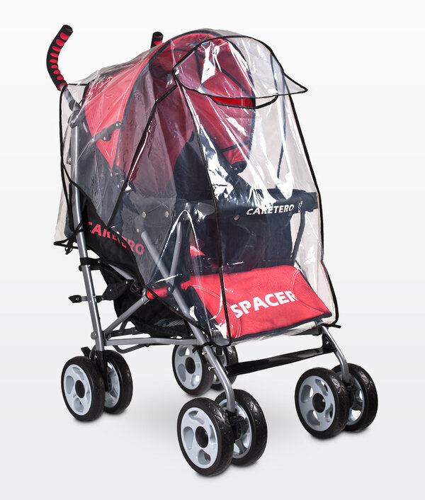 Uniwersalna folia na wózek z przekładaną rączką (gr)