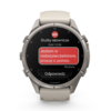 Garmin Fenix 9 Pro Inreach 43 mm AMOLED Sapphire Titanium Fog Gray [010-04335-81]