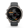Garmin Fenix 9 Pro Inreach 47 mm AMOLED Sapphire Titanium Graphite [010-04336-21]