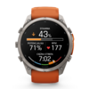 Garmin Fenix 9 Pro Inreach 51 mm AMOLED Sapphire Titanium Autumn Orange [010-04337-01]