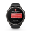Garmin Fenix 9 Pro Inreach 43 mm AMOLED Sapphire Carbon Grey DLC Czarny [010-04335-11]
