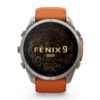 Garmin Fenix 9 Pro Inreach 51 mm AMOLED Sapphire Titanium Autumn Orange [010-04337-01]