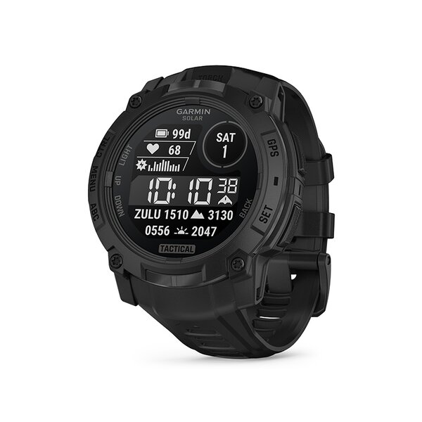 Garmin Instinct 3 Solar Tactical Edition 50mm Czarny [010-02935-50]