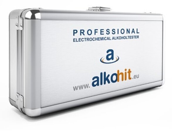 Walizka aluminiowa do alkomatów Alkohit