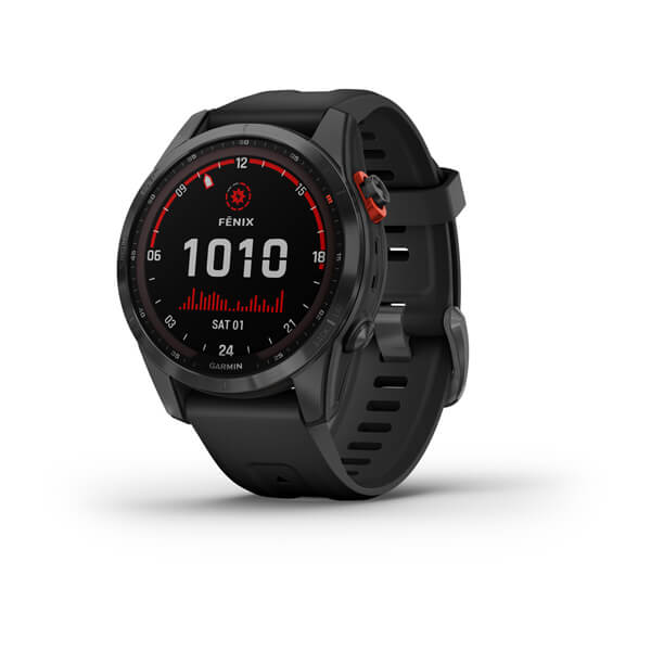 Garmin Fenix 7s Solar Czarny [010-02539-13]