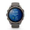 Garmin Fenix 9 47 mm AMOLED Sapphire Bare Titanium Pebble Grey [010-04762-01]