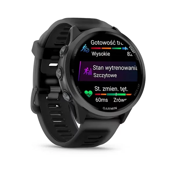 Garmin Forerunner 570 47mm Slate Grey z paskiem Black [010-02971-00]