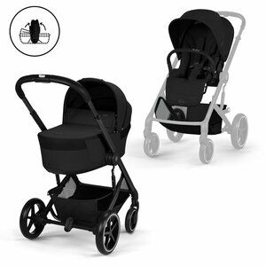 Cybex Balios S Lux 3.0 ze składaną gondolą