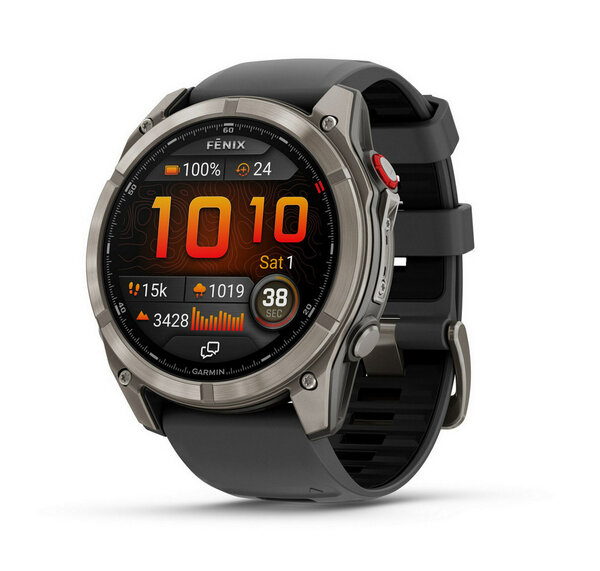 Garmin Fenix 8 Pro AMOLED 51 mm Sapphire Tytanowy [010-03199-11]