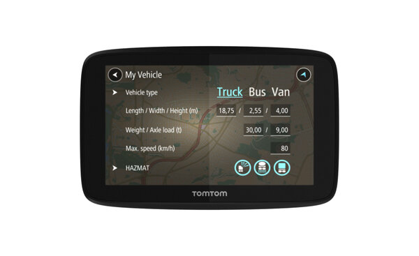 Tomtom GO Professional 6250 Lifetime Traffic Wifi EU 