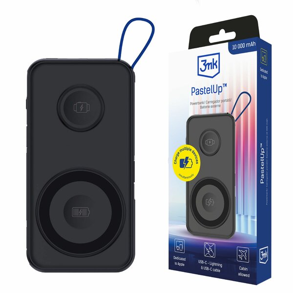 3MK Powerbank PastelUp 10,000mAh 22.5W USB