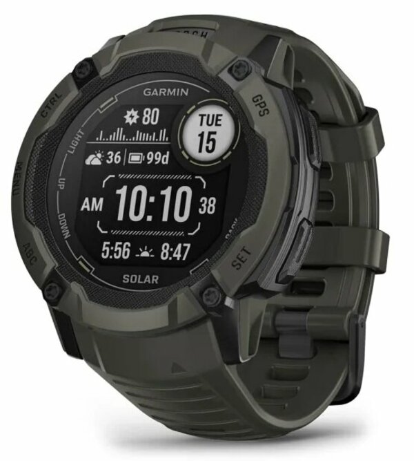 Garmin Instinct 2X Solar Moss [010-02805-05].
